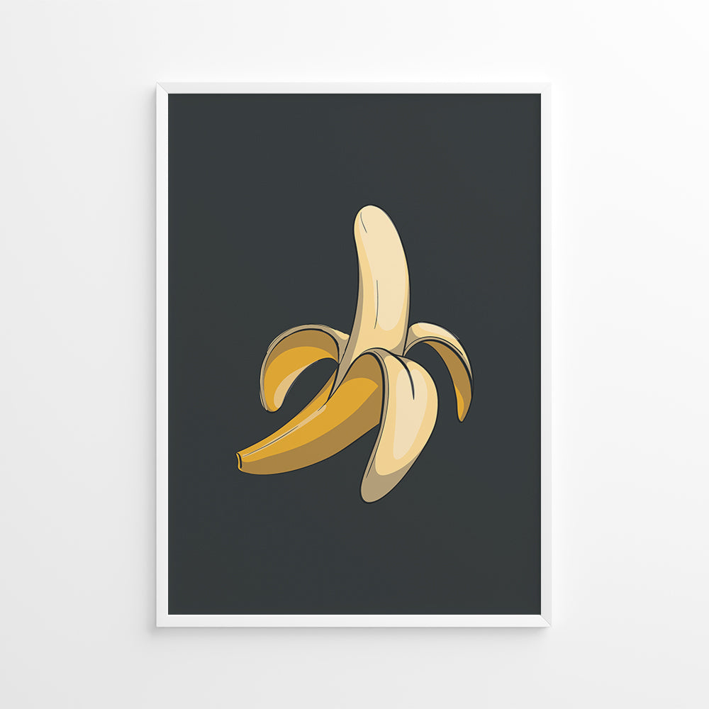 Banan i Fokus Plakat