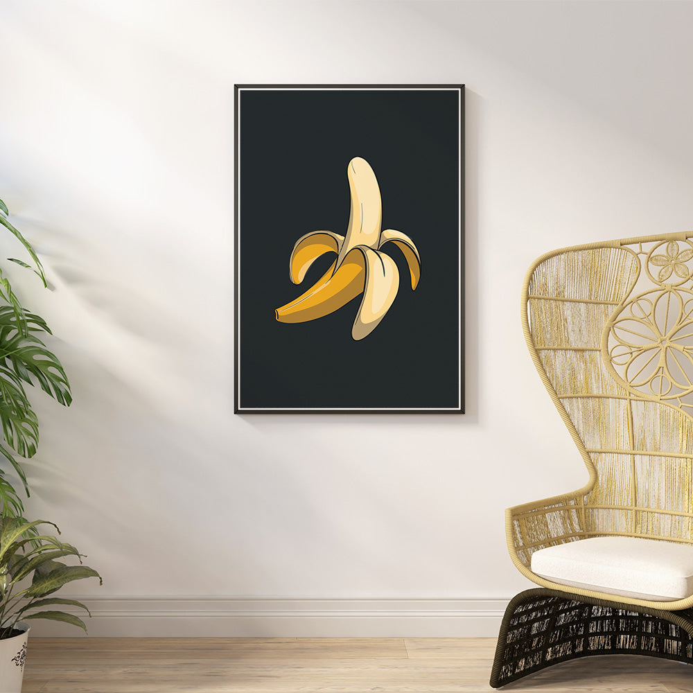 Banan i Fokus Plakat
