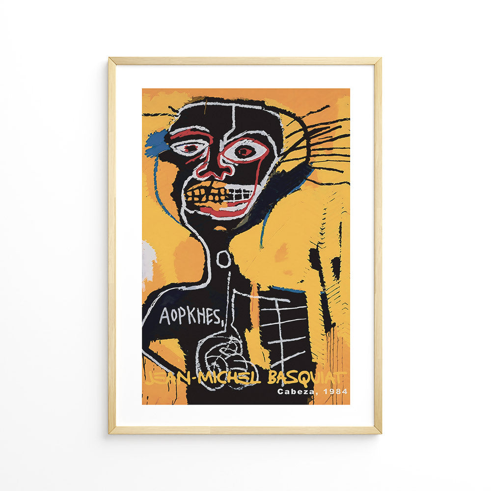 Cabeza by Jean-Michel Basquiat ege look