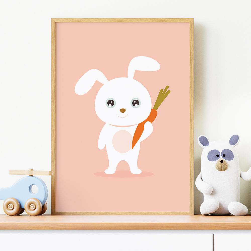 Den Glade Kanin Plakat
