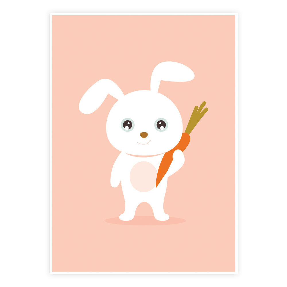 Den Glade Kanin Plakat