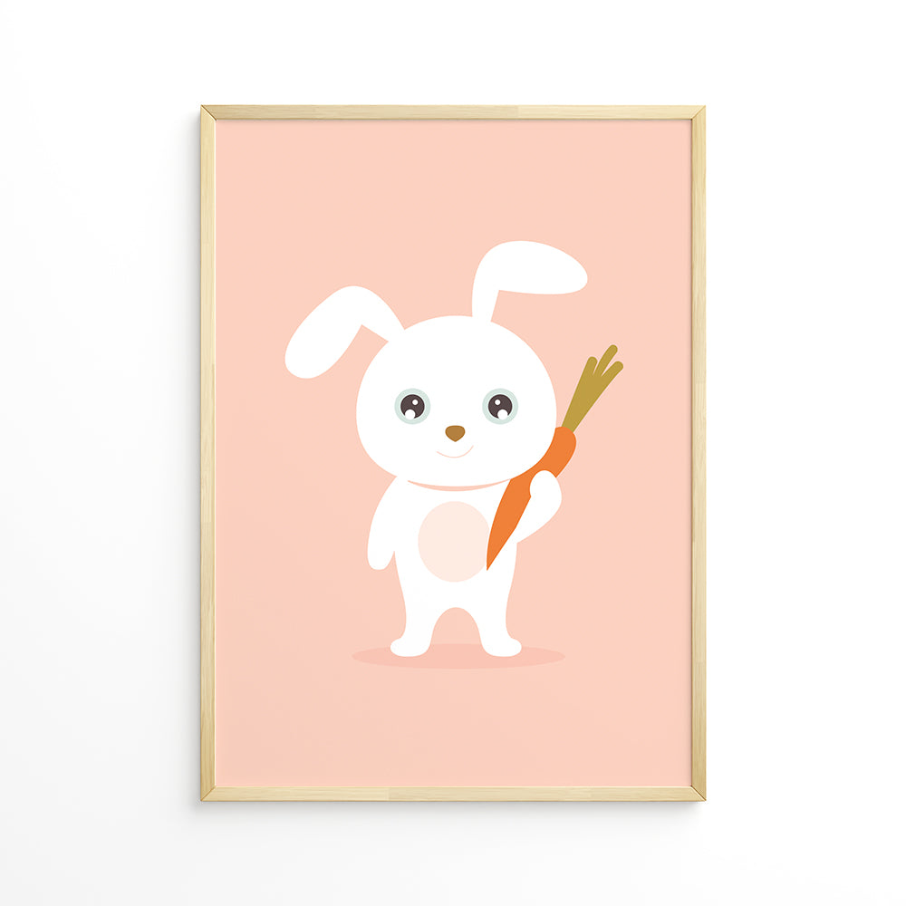 Den Glade Kanin Plakat