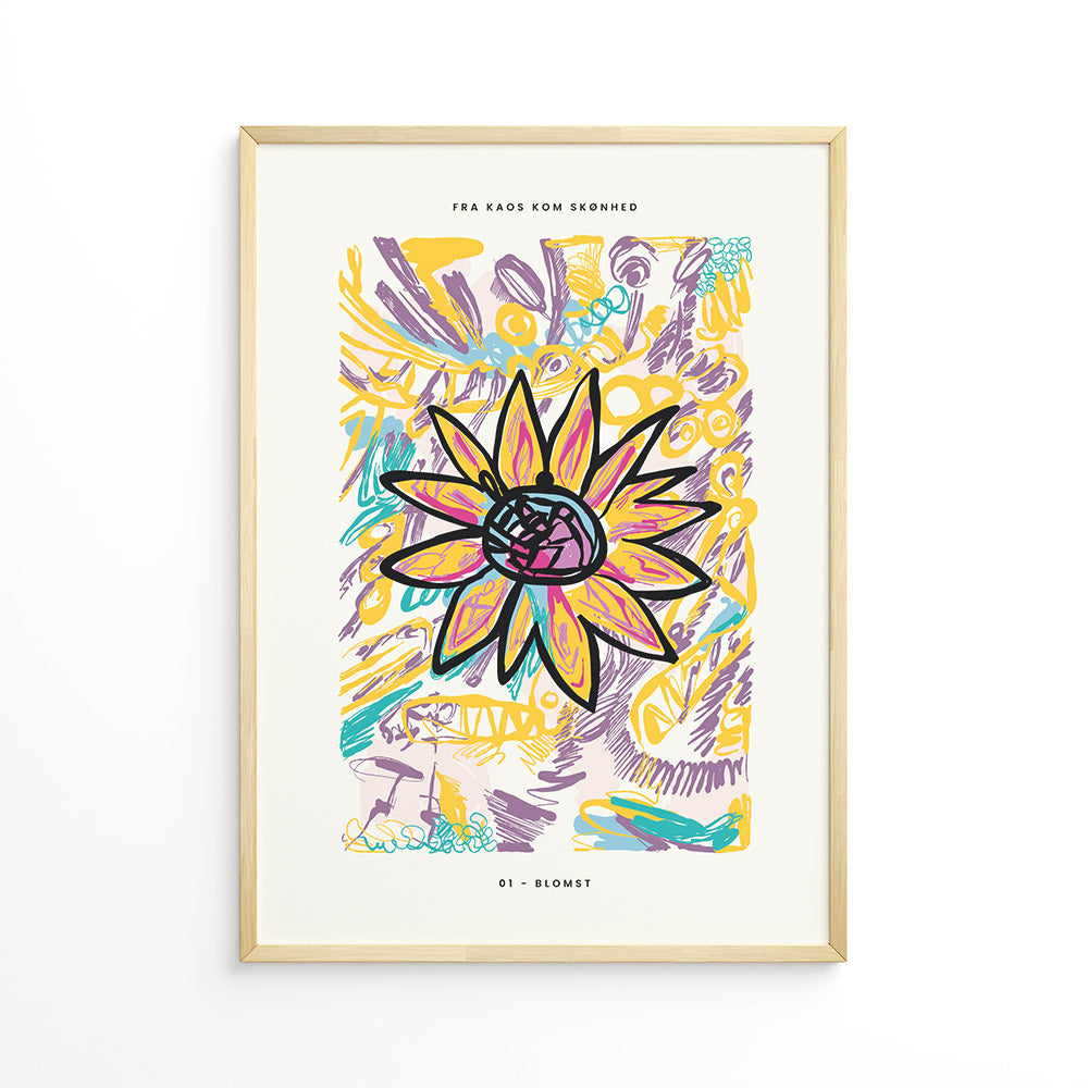 Fra Kaos Kom Skønhed Plakat