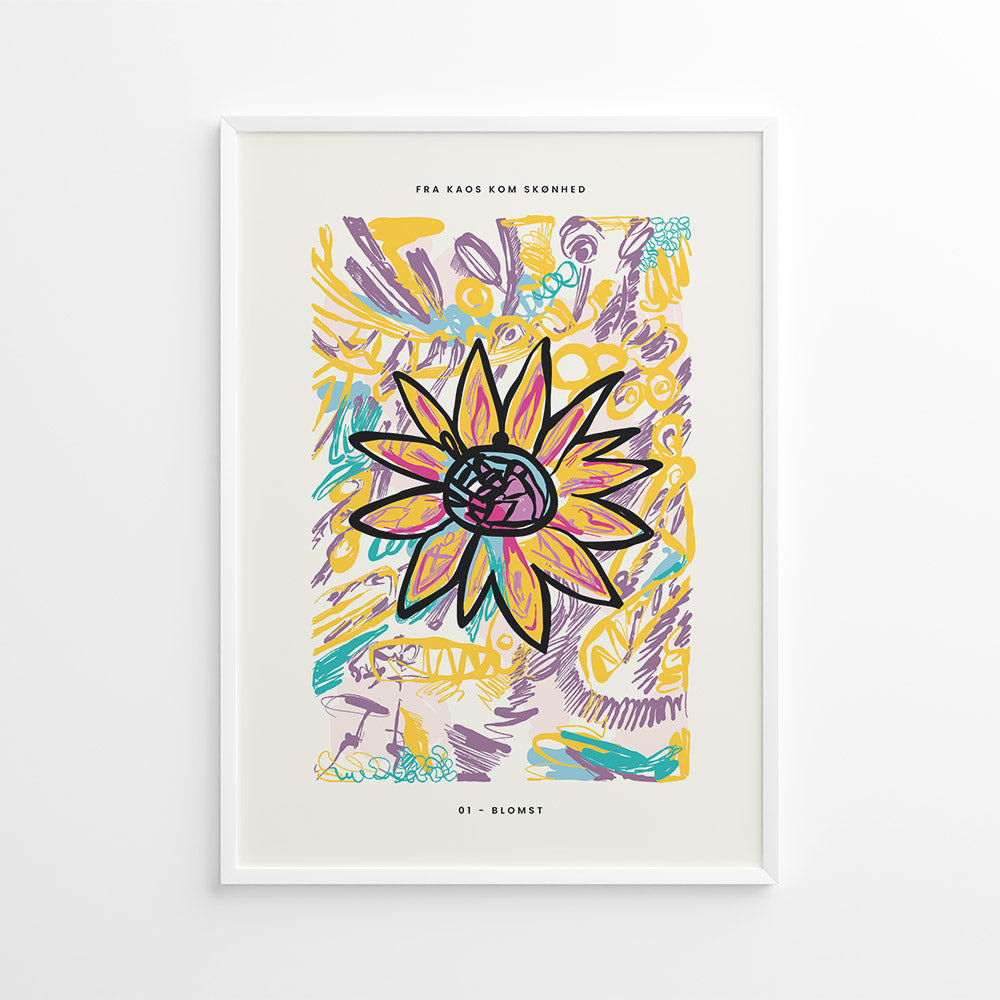 Fra Kaos Kom Skønhed Plakat