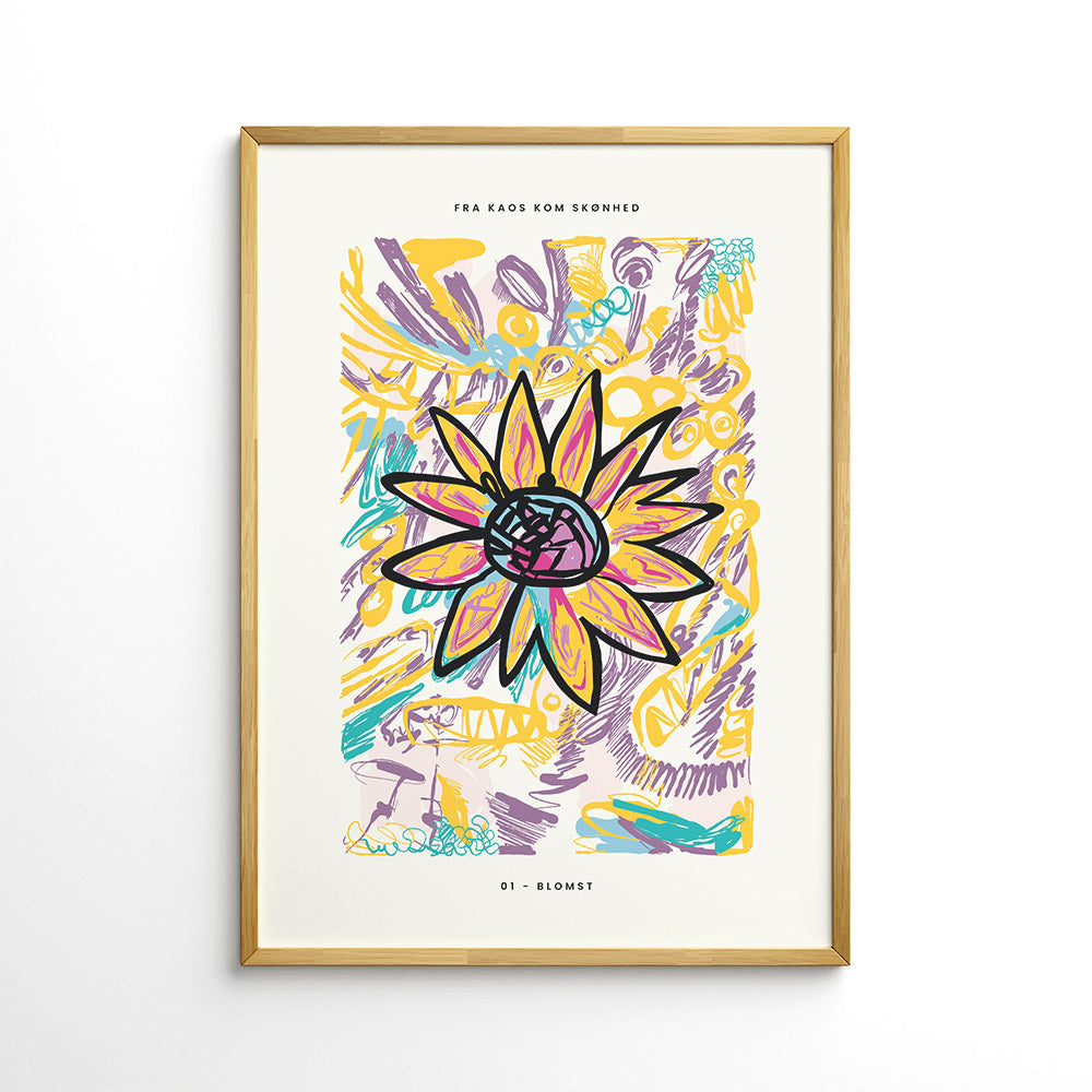 Fra Kaos Kom Skønhed Plakat