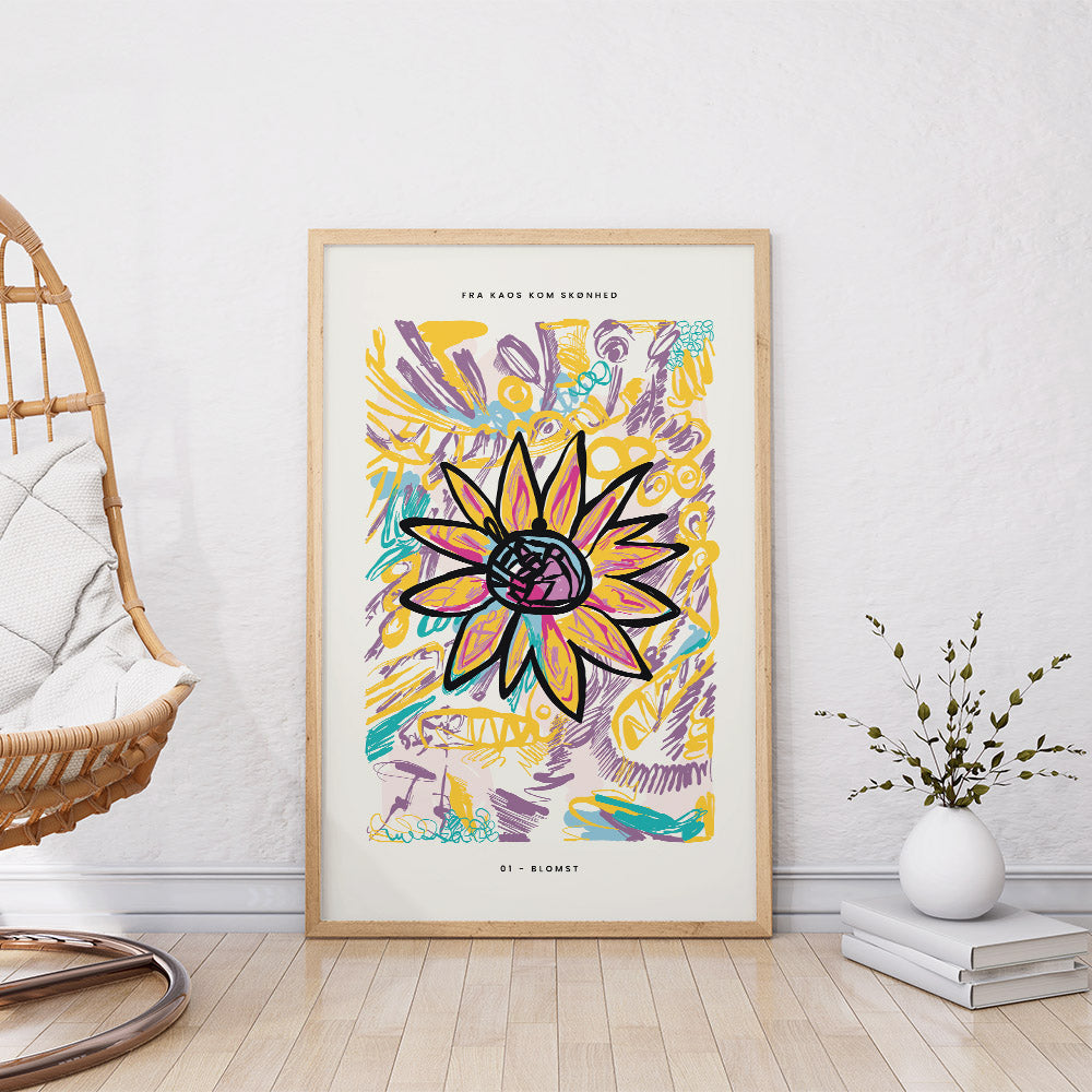 Fra Kaos Kom Skønhed Plakat