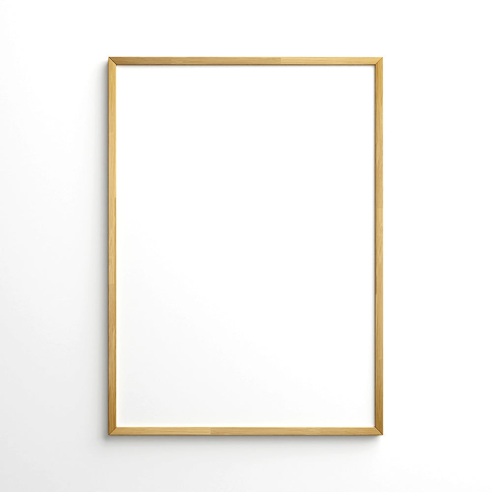 Massiv eg plakatramme