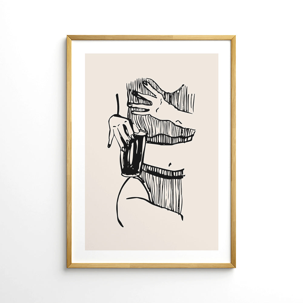 Vågen i Kroppen Plakat