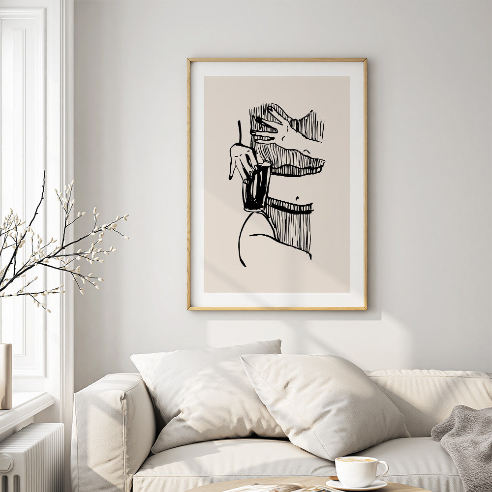 Vågen i Kroppen Plakat