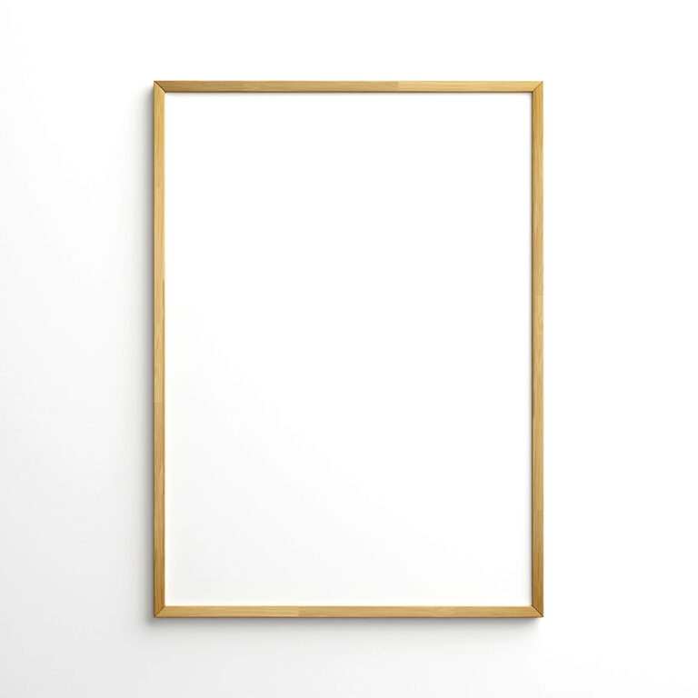 Massiv eg plakatramme