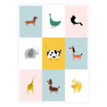 Sjove Dyrevenner Plakat