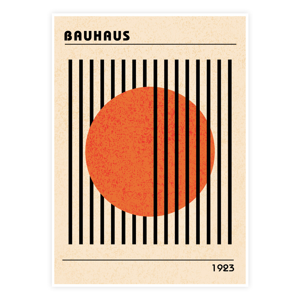 Bauhaus 1923 plakat