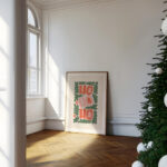 HO HO HO – Juleplakat - Billede 3